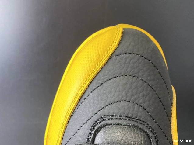 Gold 12 University Jordan Black Air Retro 130690-070 0719